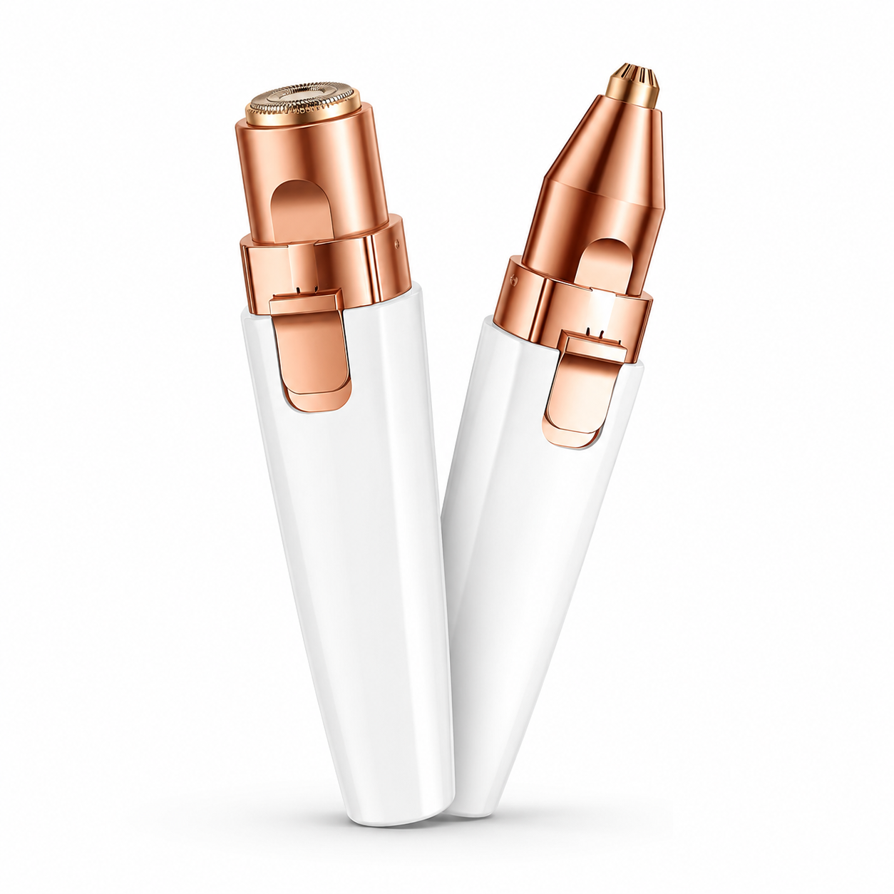 Derovia 2-in-1 Eyebrow & Facial Hair Trimmer